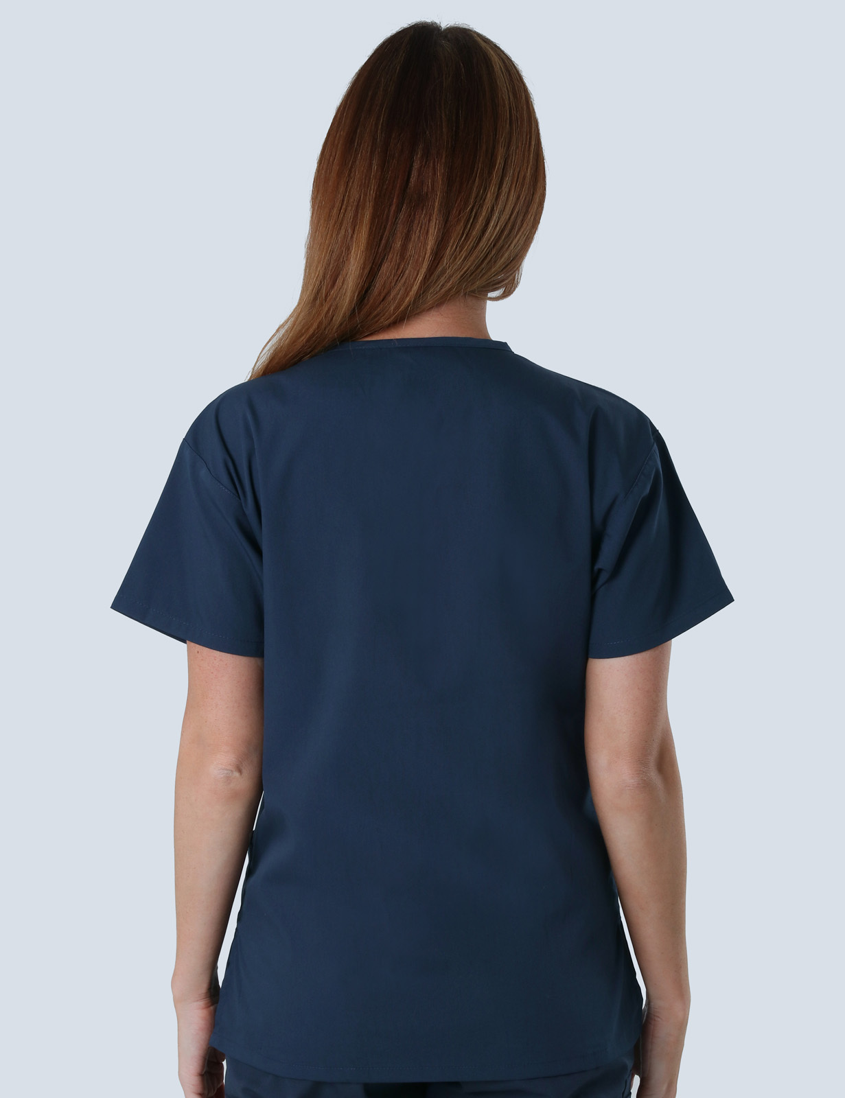 4 Pocket Scrub Top - Navy - X Small - 0