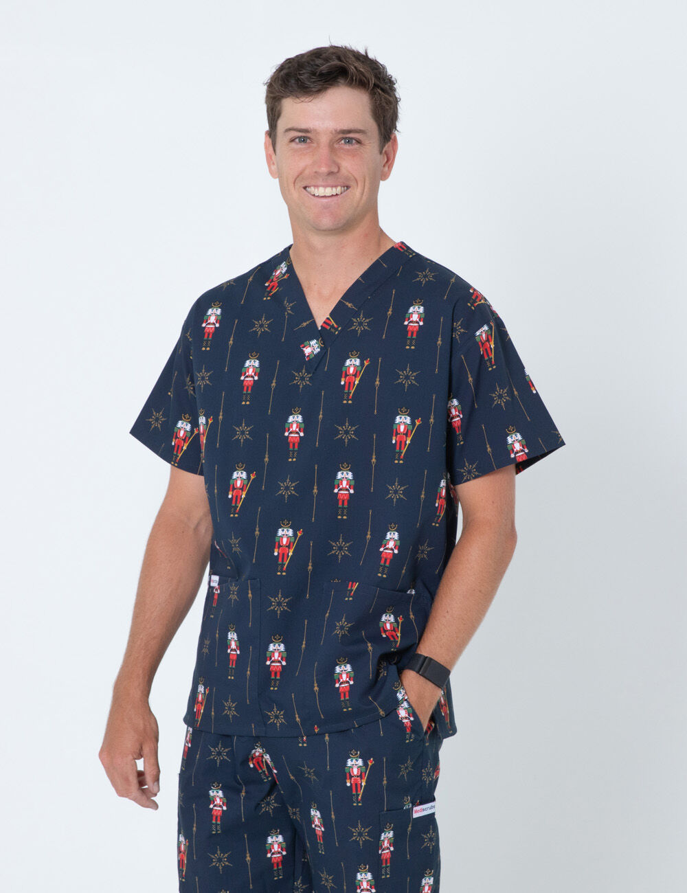 The Nutcracker Royale Classic Scrub Top