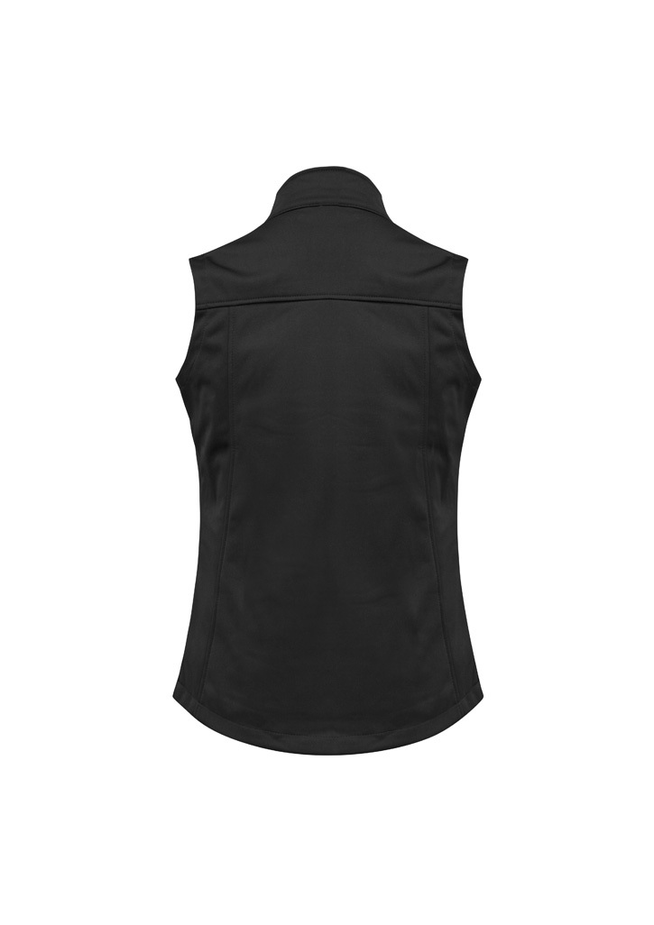 Ladies Soft Shell Vest in Black - 2XL (J29123) - 0