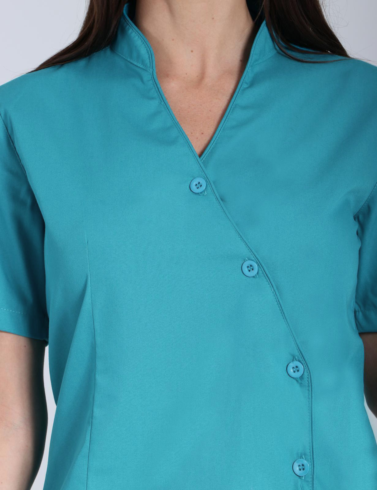 Jessie Style Tunic Top - Teal - 3X Large - 0