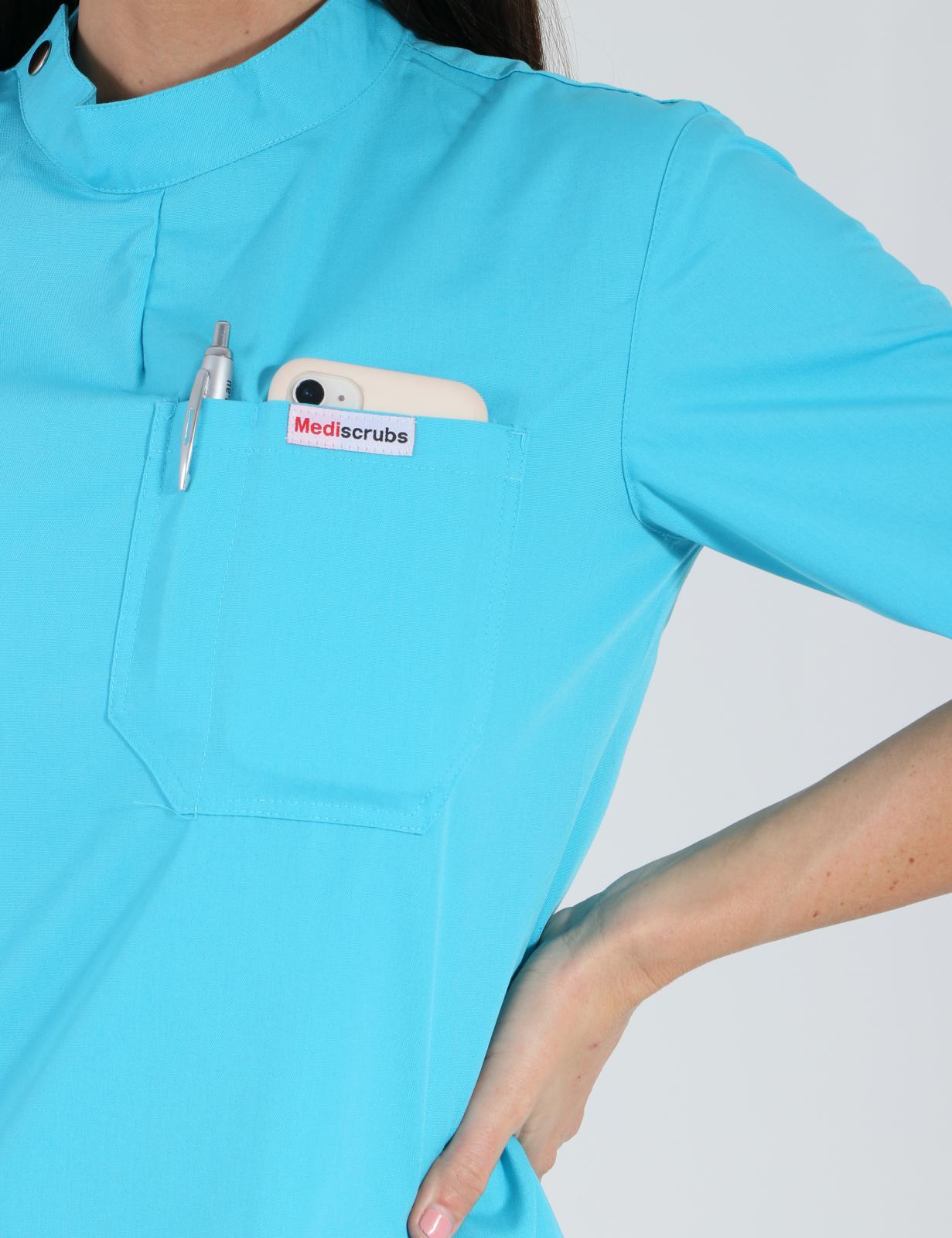 Dental Coat - Aqua - 5X Large - 0