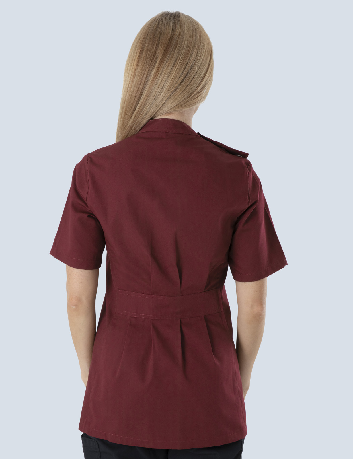 Dental Coat - Burgundy - 5X Large - 0