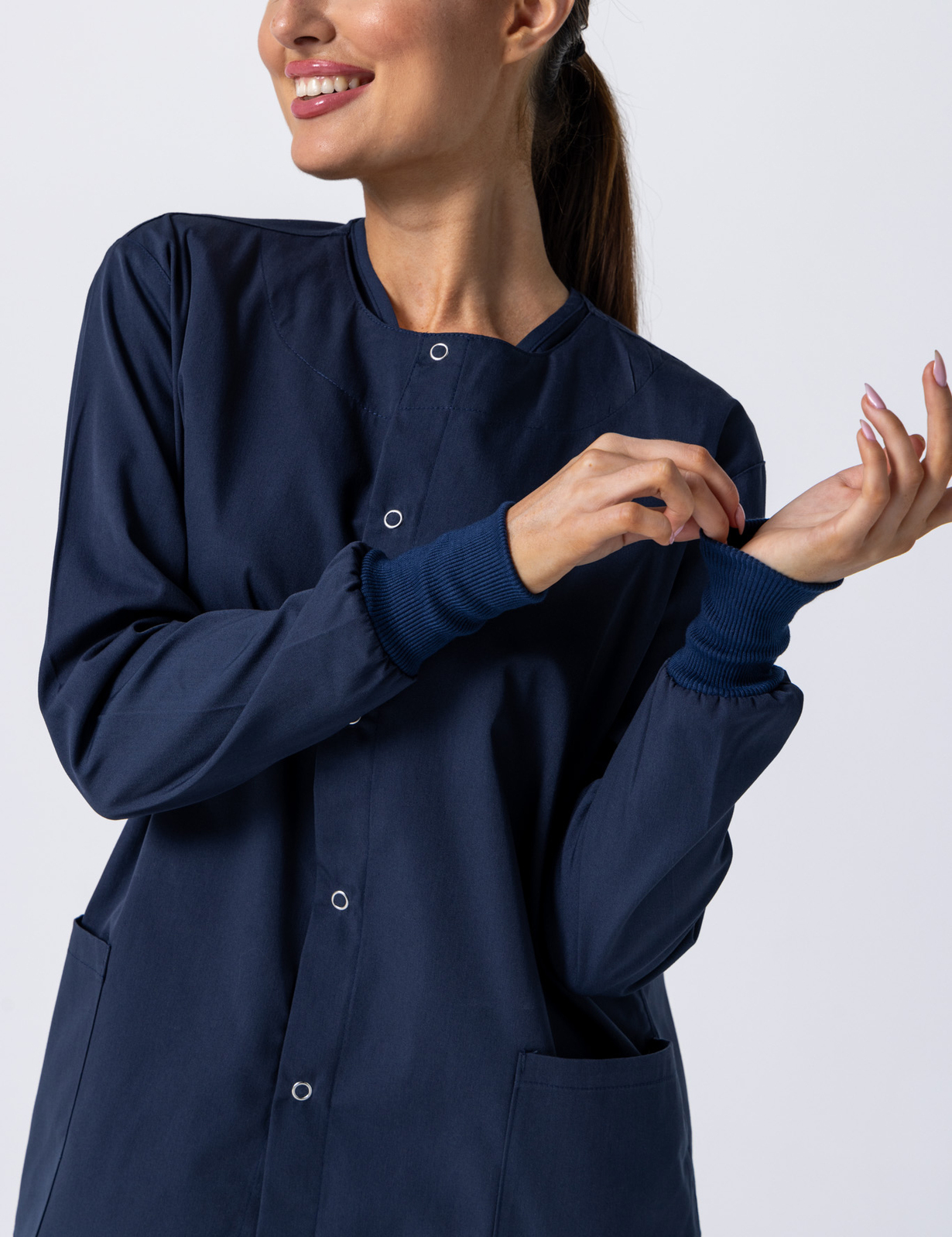 Women's Scrub Jacket - Navy - X Large - 0