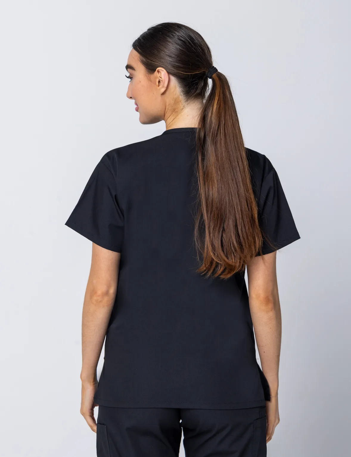 TAFE Queensland - Animal Studies 4 Pocket Scrub Top