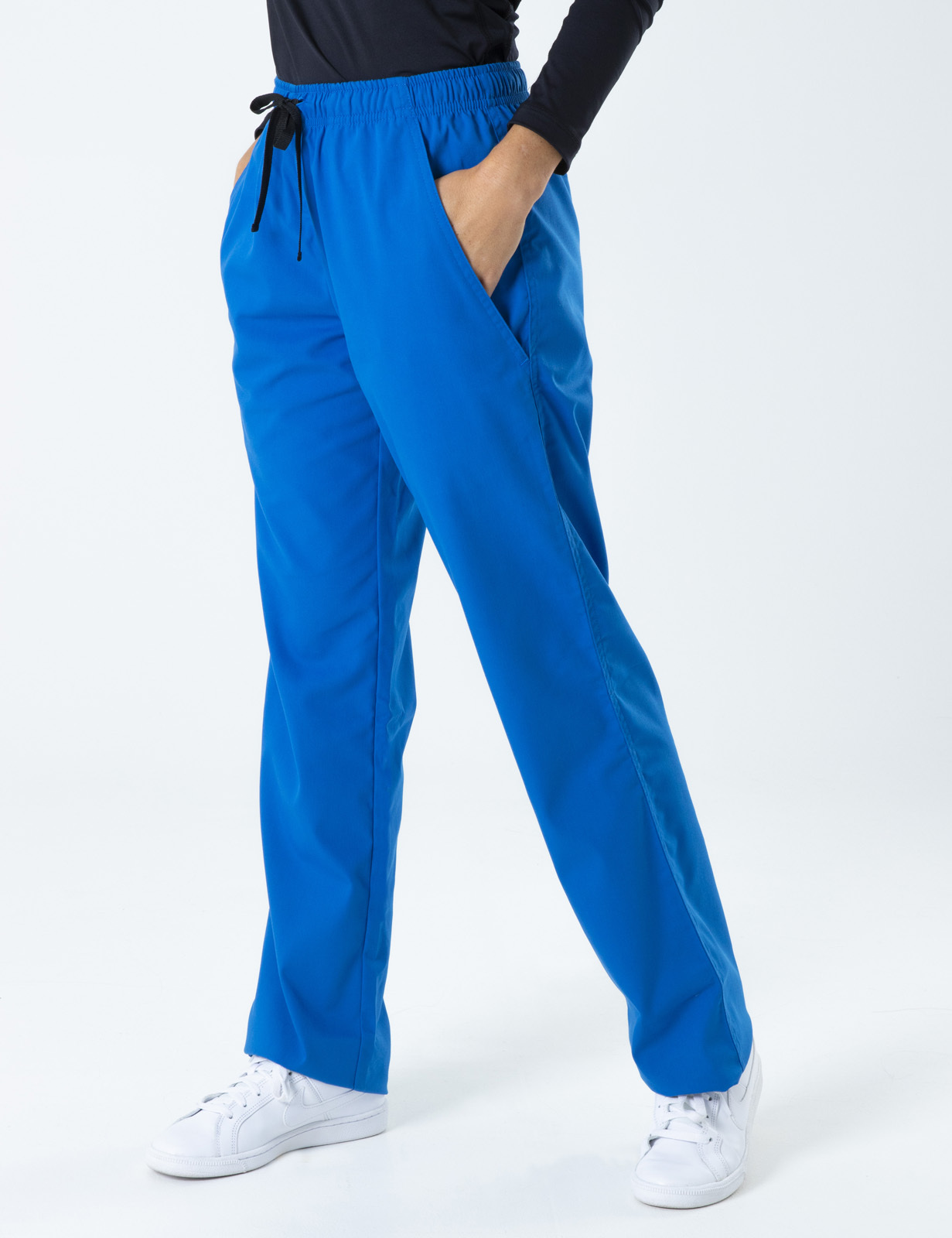 Women's Regular Cut Pants - Royal - X Large