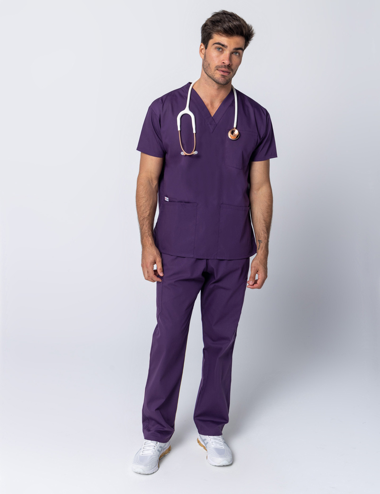 Men's Cargo Performance Pants - Aubergine - XX Small