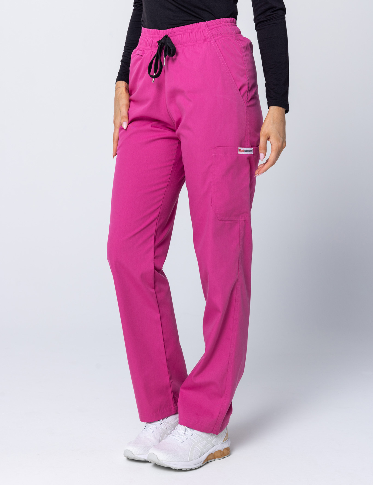 Women's Cargo Performance Pants - Pink - Large