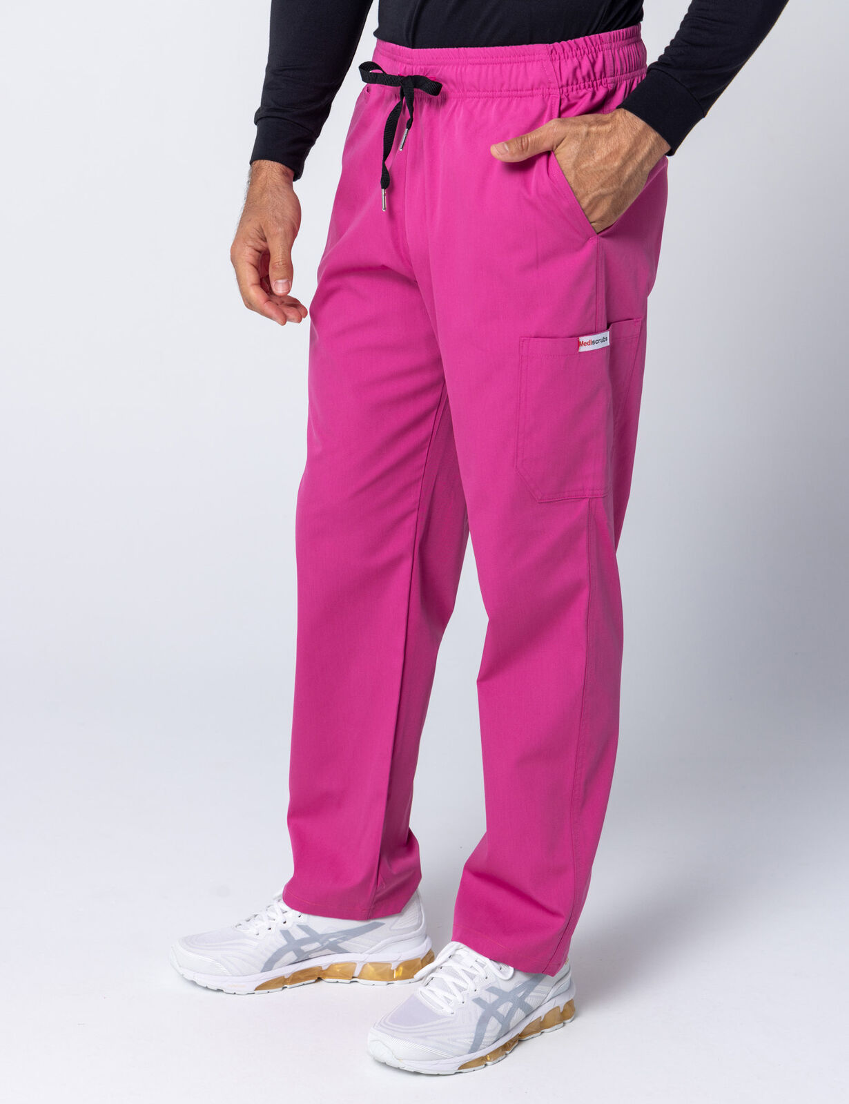 Men's Cargo Performance Pants - Pink - 5x Large