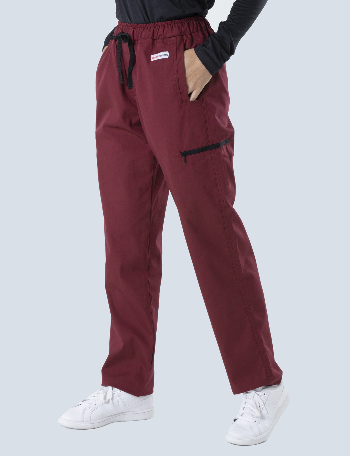Women's Utility Pants - Burgundy - 3X Large