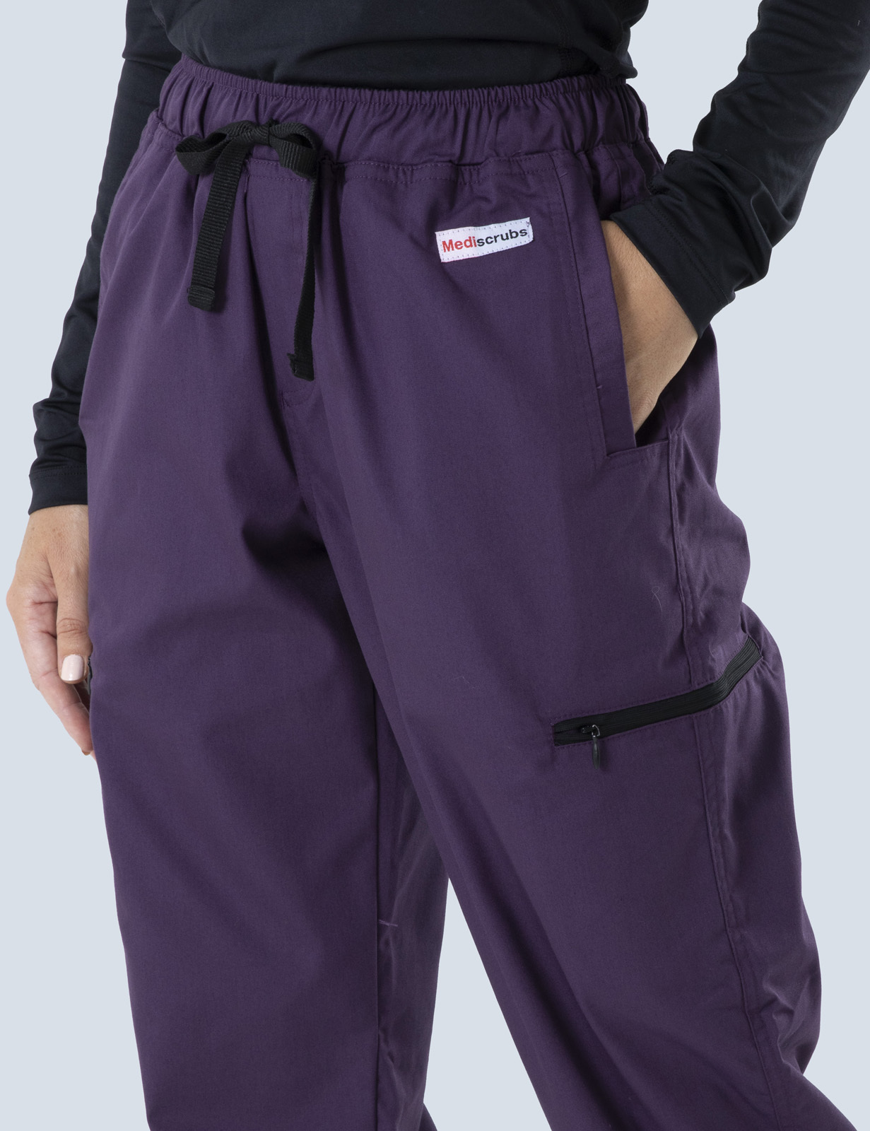 Women's Utility Pants - Aubergine - Small - 0
