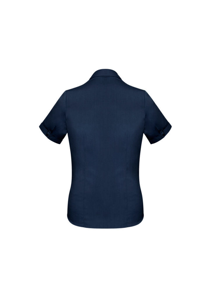 Ladies Monaco Short Sleeve Shirt (ink) - 6 - 0