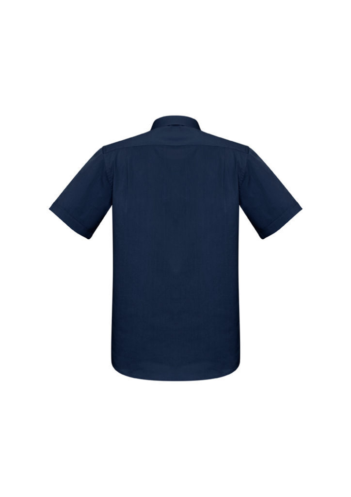 Mens Monaco Short Sleeve Shirt (ink)