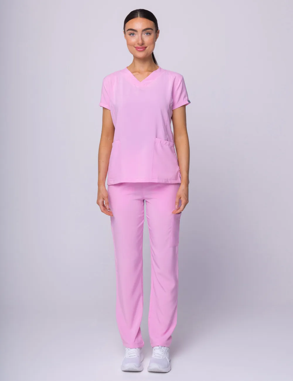 Anon Women's Scrub Pants (Whisper Collection) - Pink Frosting - XXS - 0