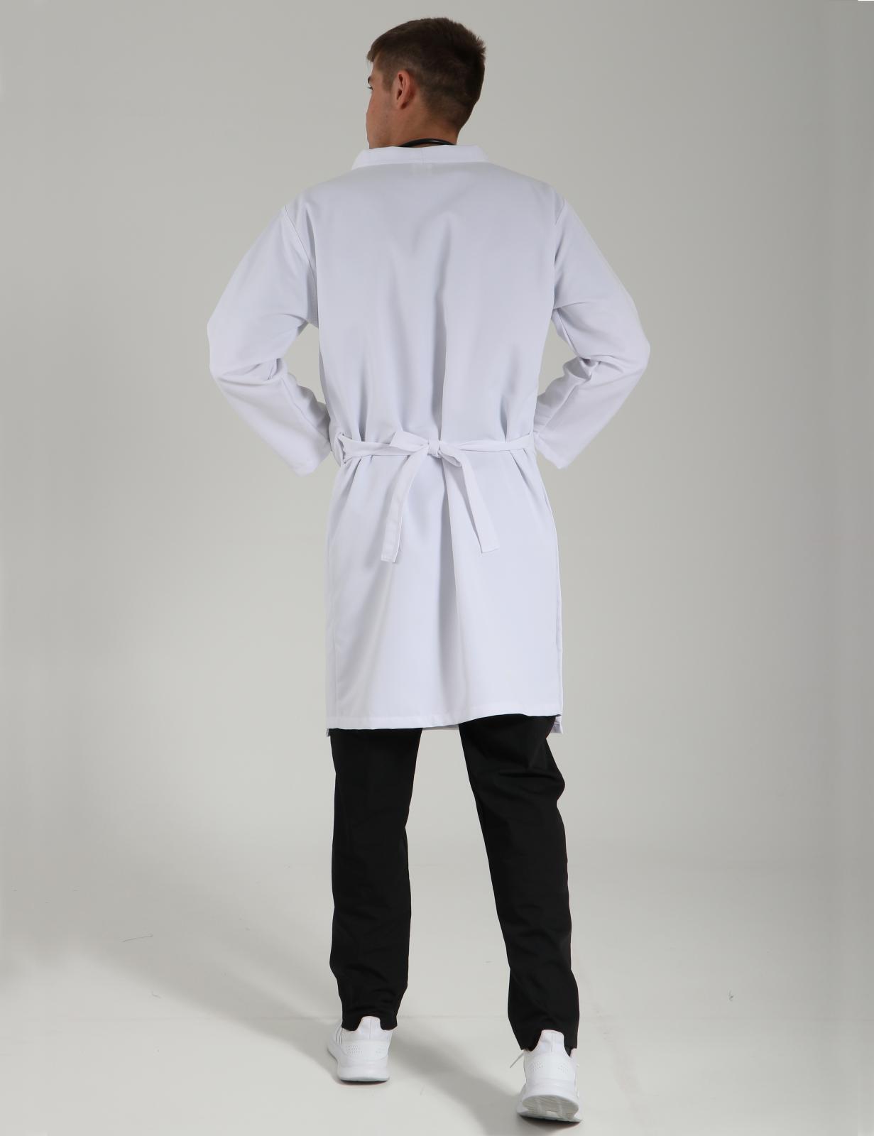 Wrap Around Lab Coat - White - XX Small - 7