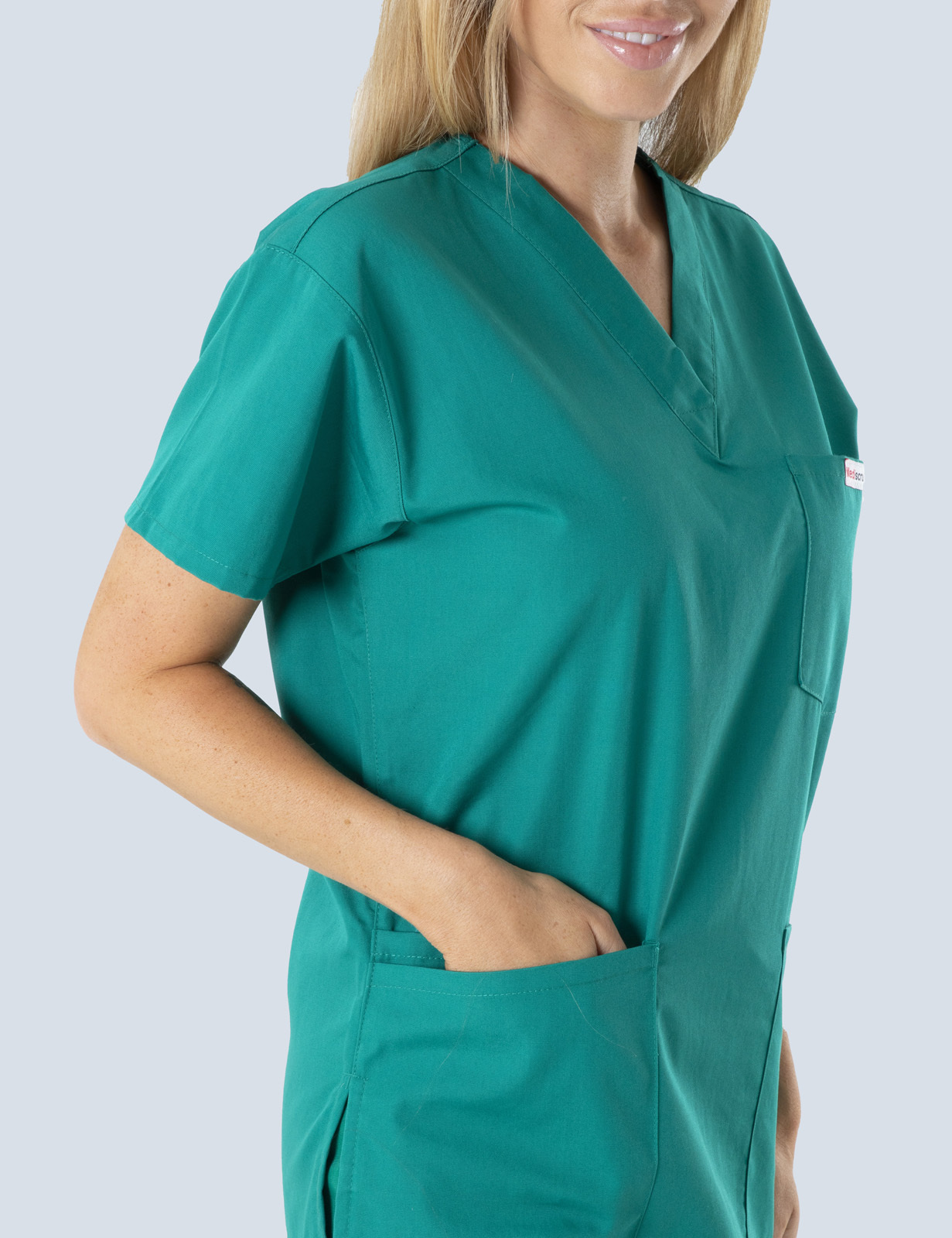 4 Pocket Scrub Top - Hunter - 5X Large - 1