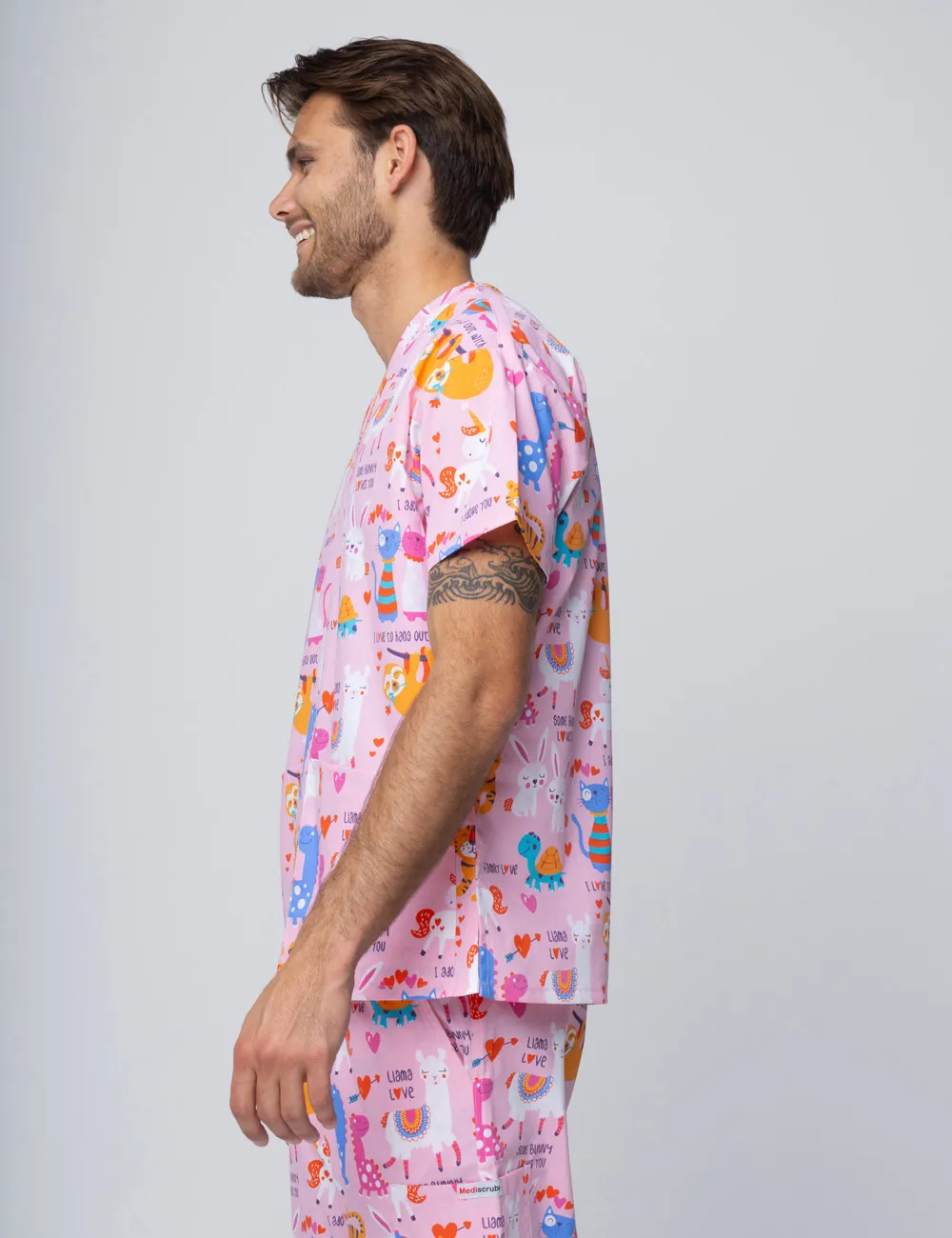 Somebody Loves You Classic Scrub Top - 5XL - 1