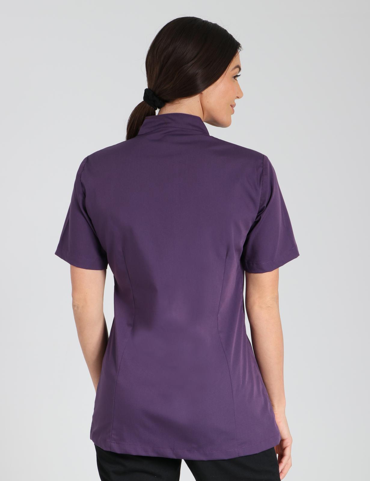 Jessie Style Tunic Top - Aubergine - XX Small - 1