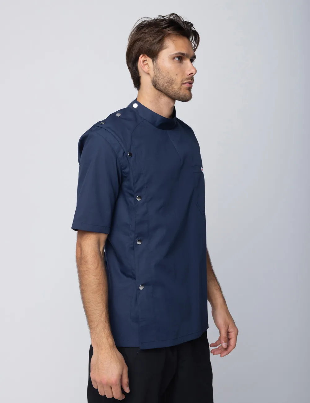 Men's Dental Coat - Navy - XX Small - 1