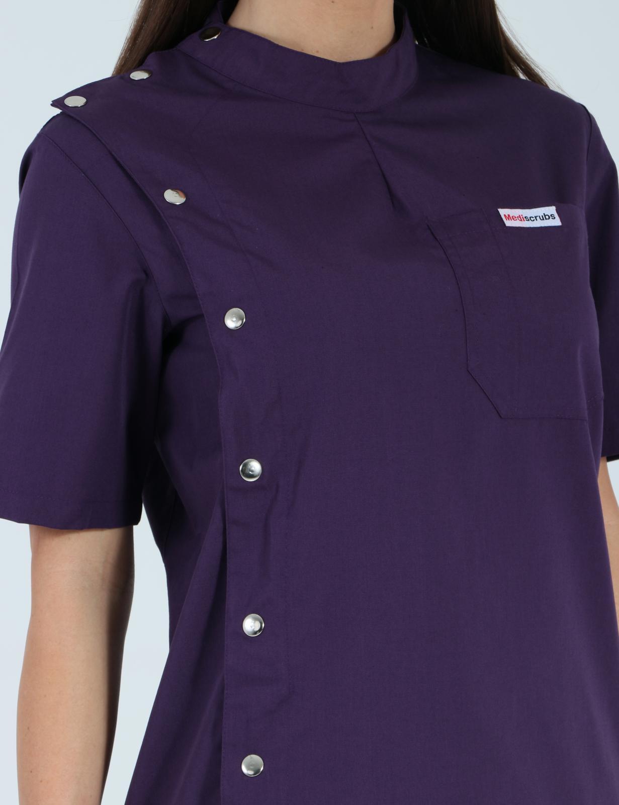 Dental Coat - Aubergine - 5X Large - 1