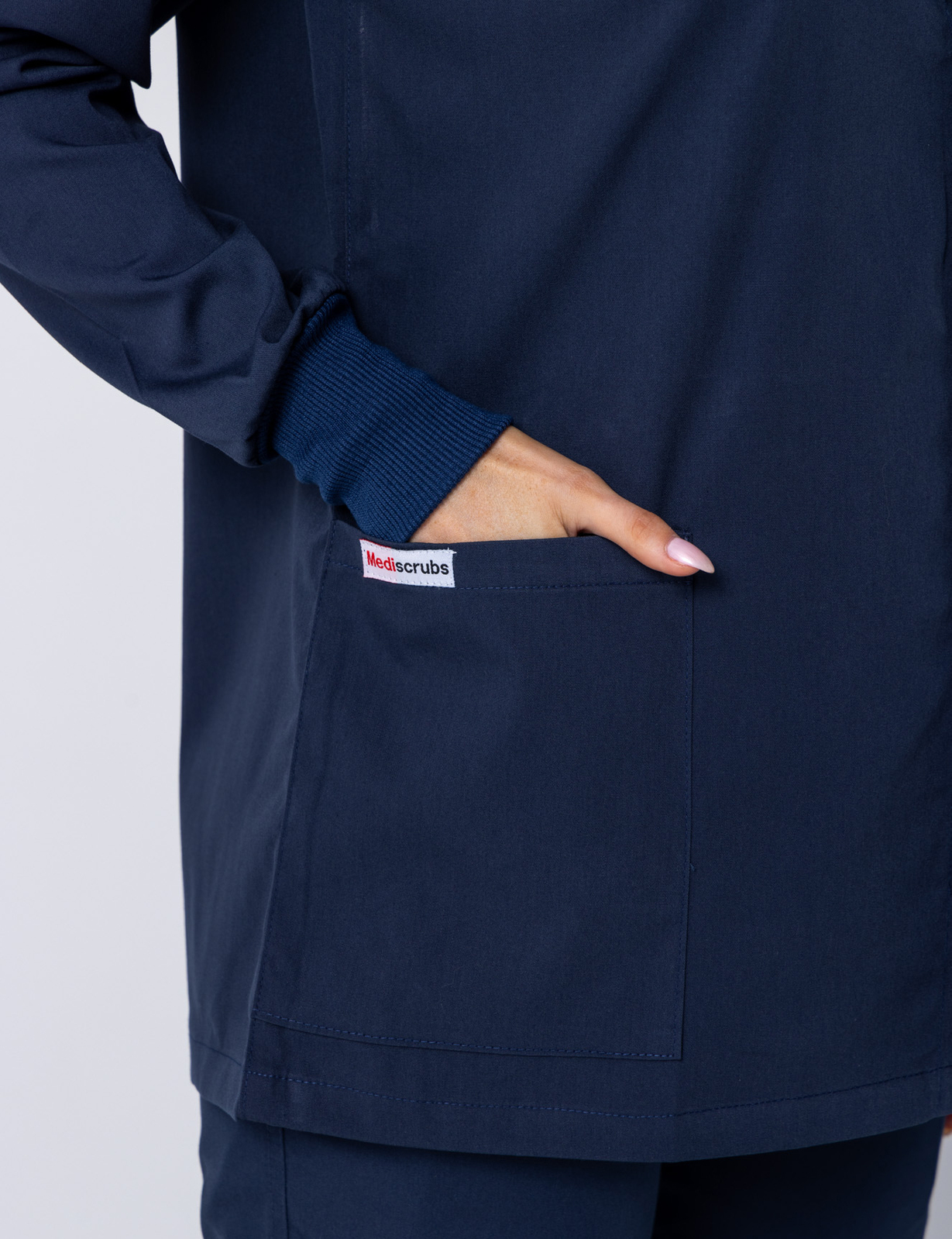 Women's Scrub Jacket - Navy - X Large - 1