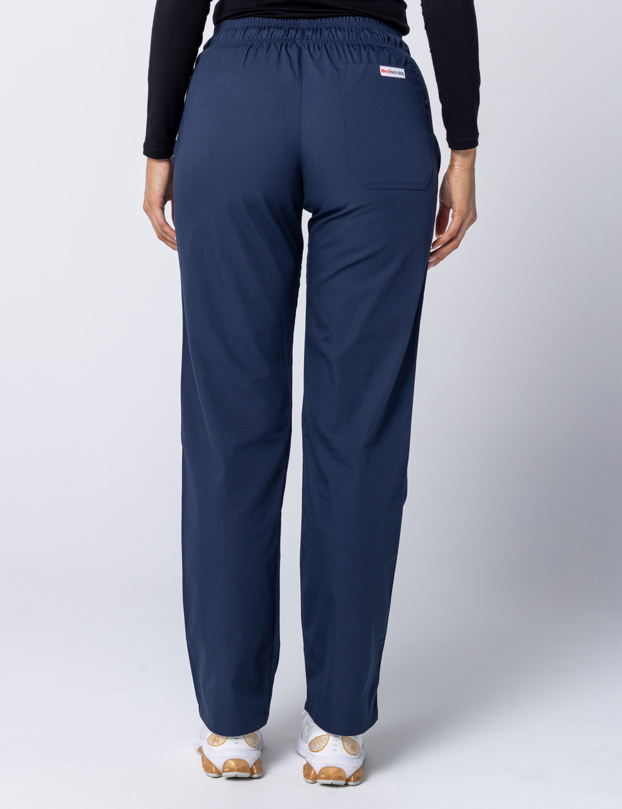 Women's Regular Cut Pants - Navy - 3X Large - 1