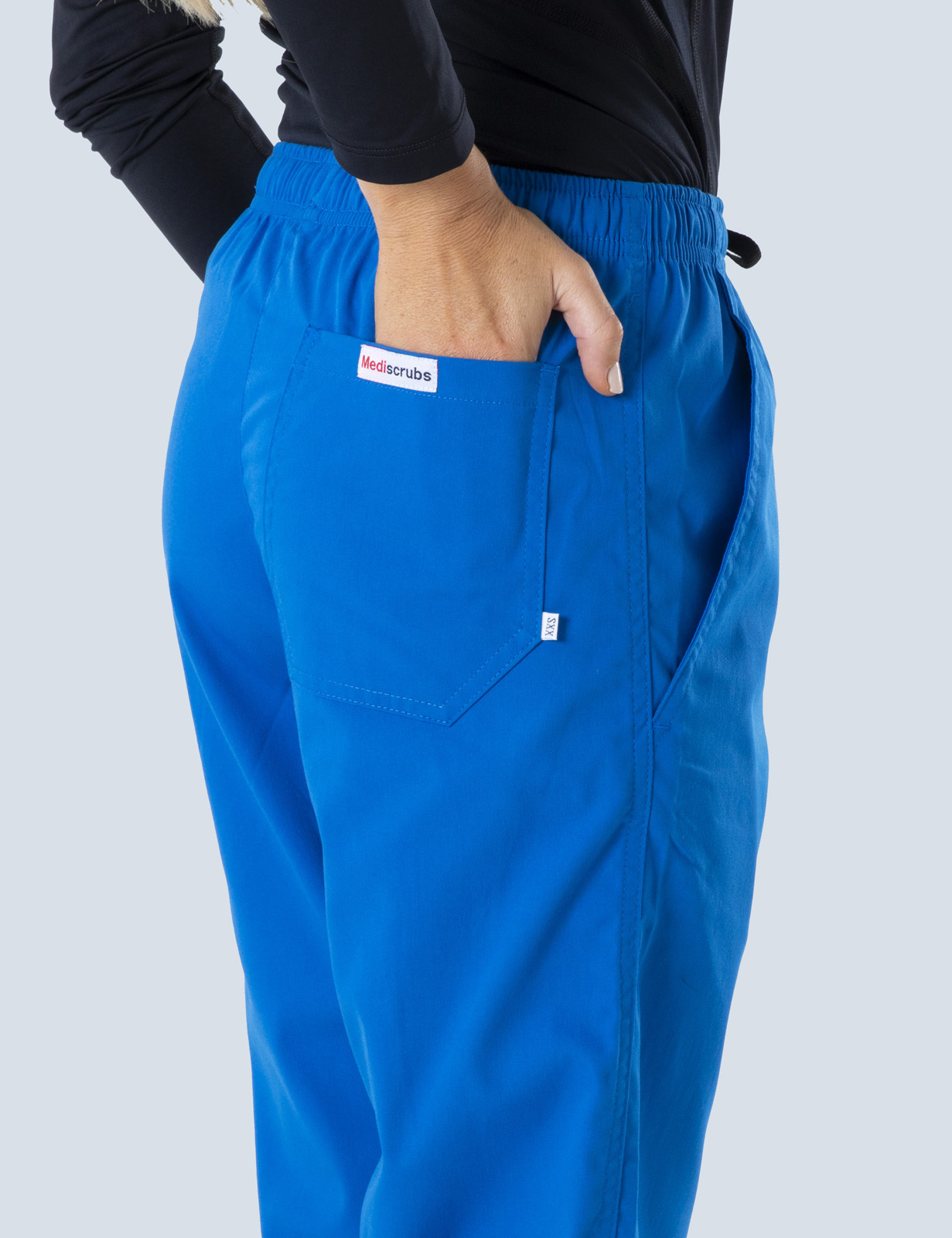 Women's Regular Cut Pants - Royal - X Large - 1