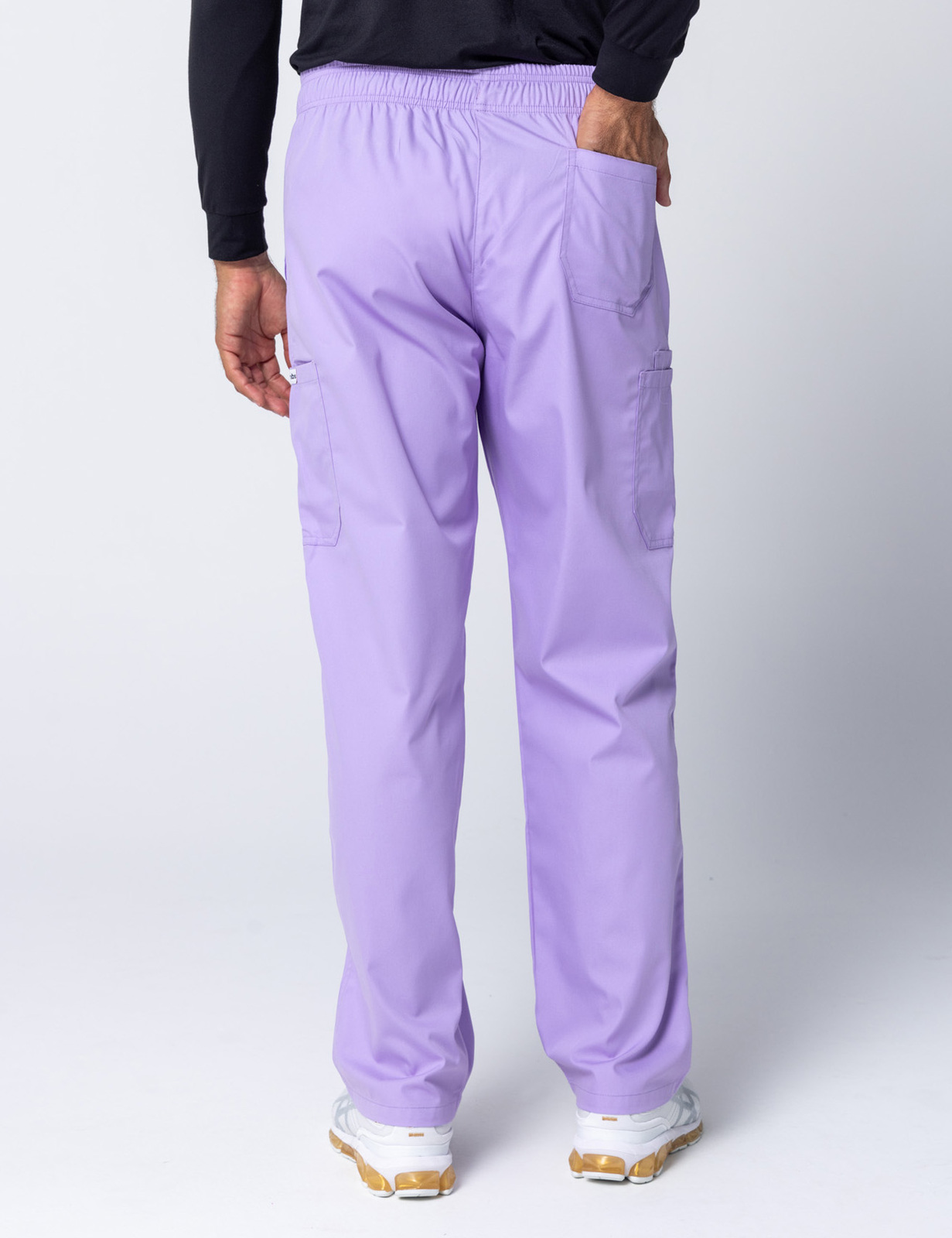 Men's Regular Cut Pants - Lilac - 4X large - 1