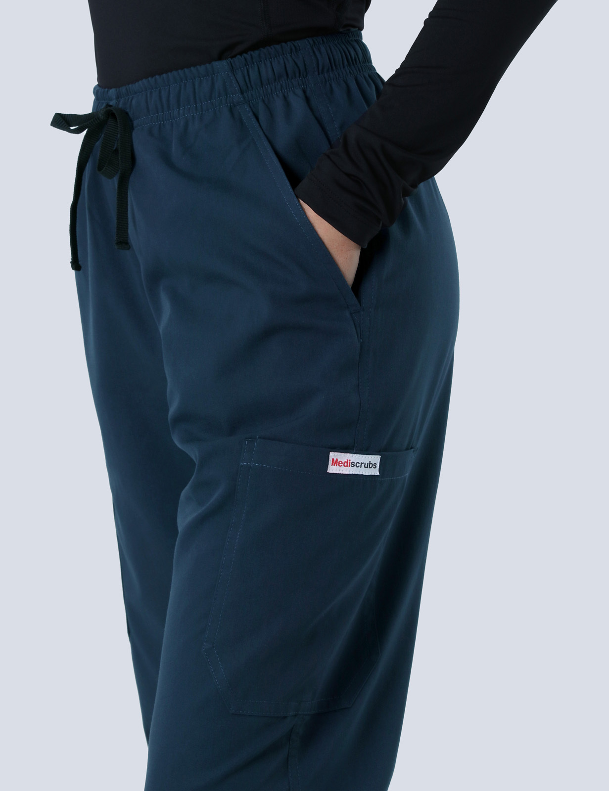 Women's Cargo Performance Pants - Navy - 2X Large - 1