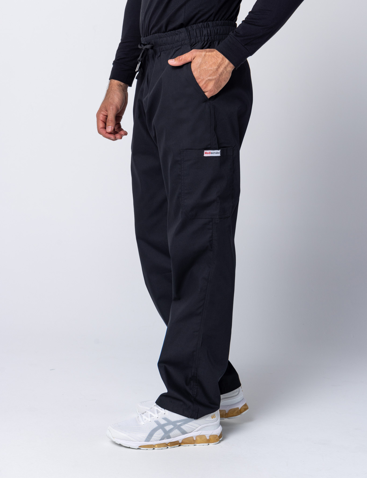 Men's Cargo Performance Pants - Black - 4X large - 1