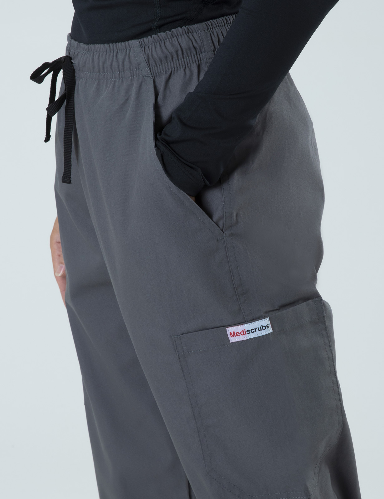 Women's Cargo Performance Pants - Steel Grey - 5x Large - 1