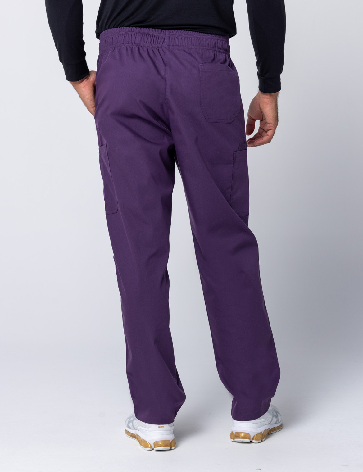 Men's Cargo Performance Pants - Aubergine - 4X large - 1