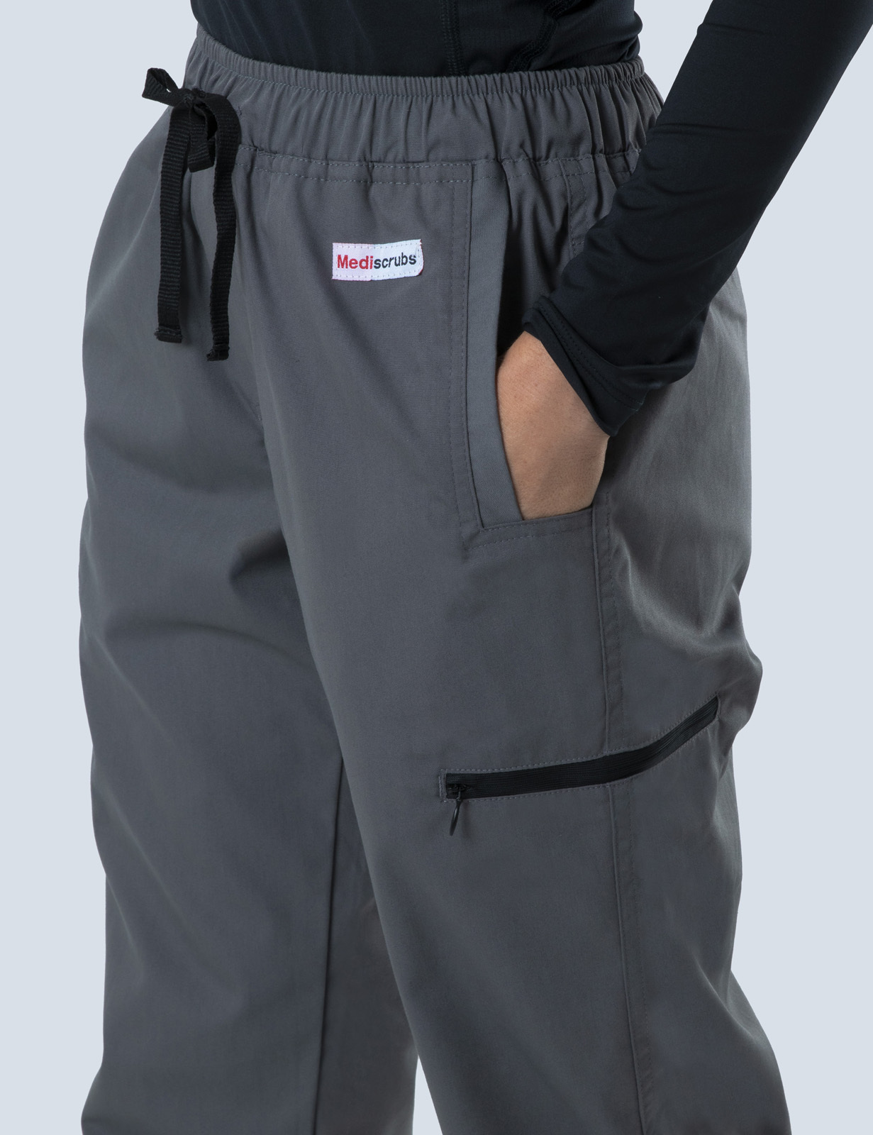Women's Utility Pants - Steel Grey - Large - Tall - 1