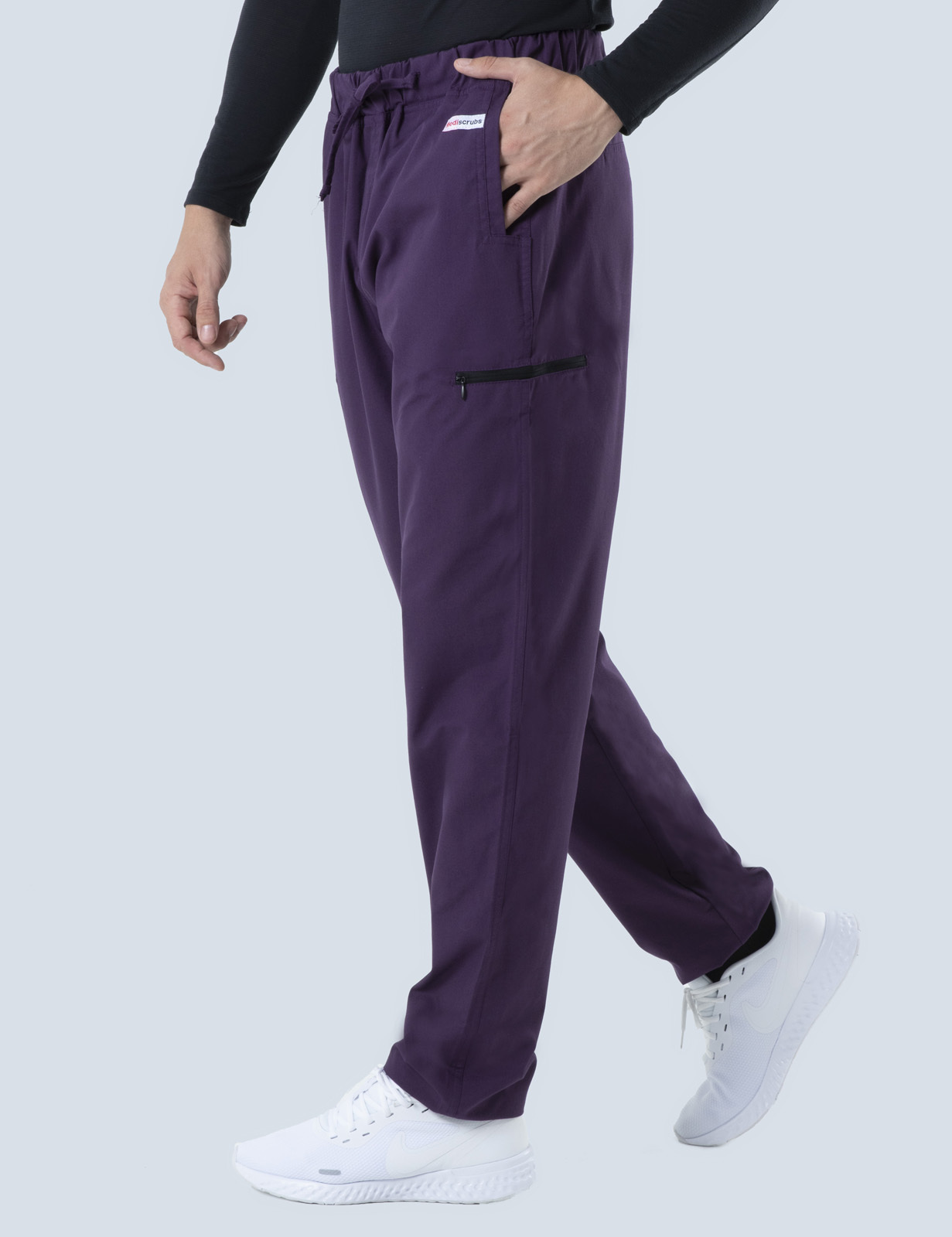 Men's Utility Pants - Aubergine - Medium - 1