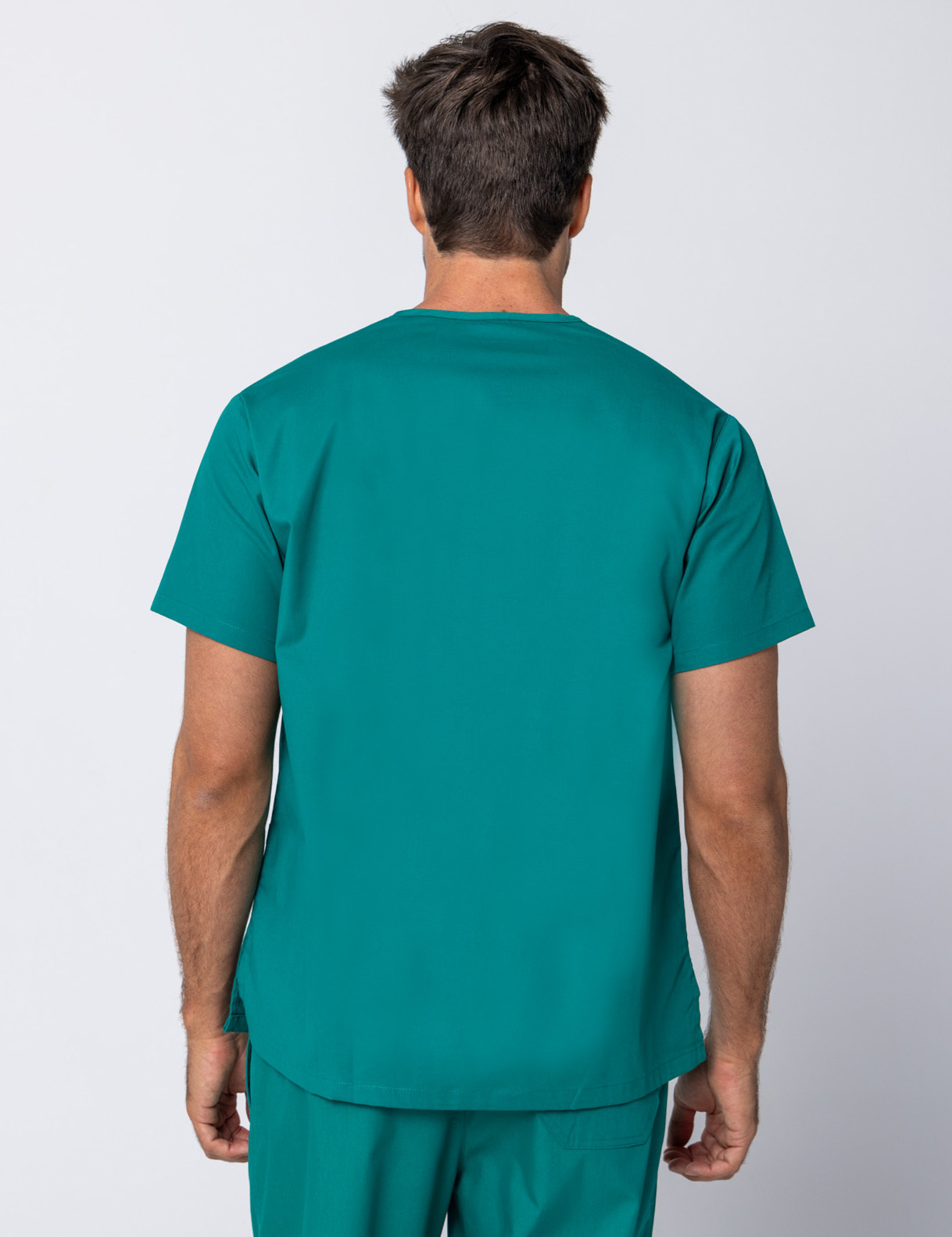 Men's Fit Solid Scrub Top - Hunter - XX Small - 1