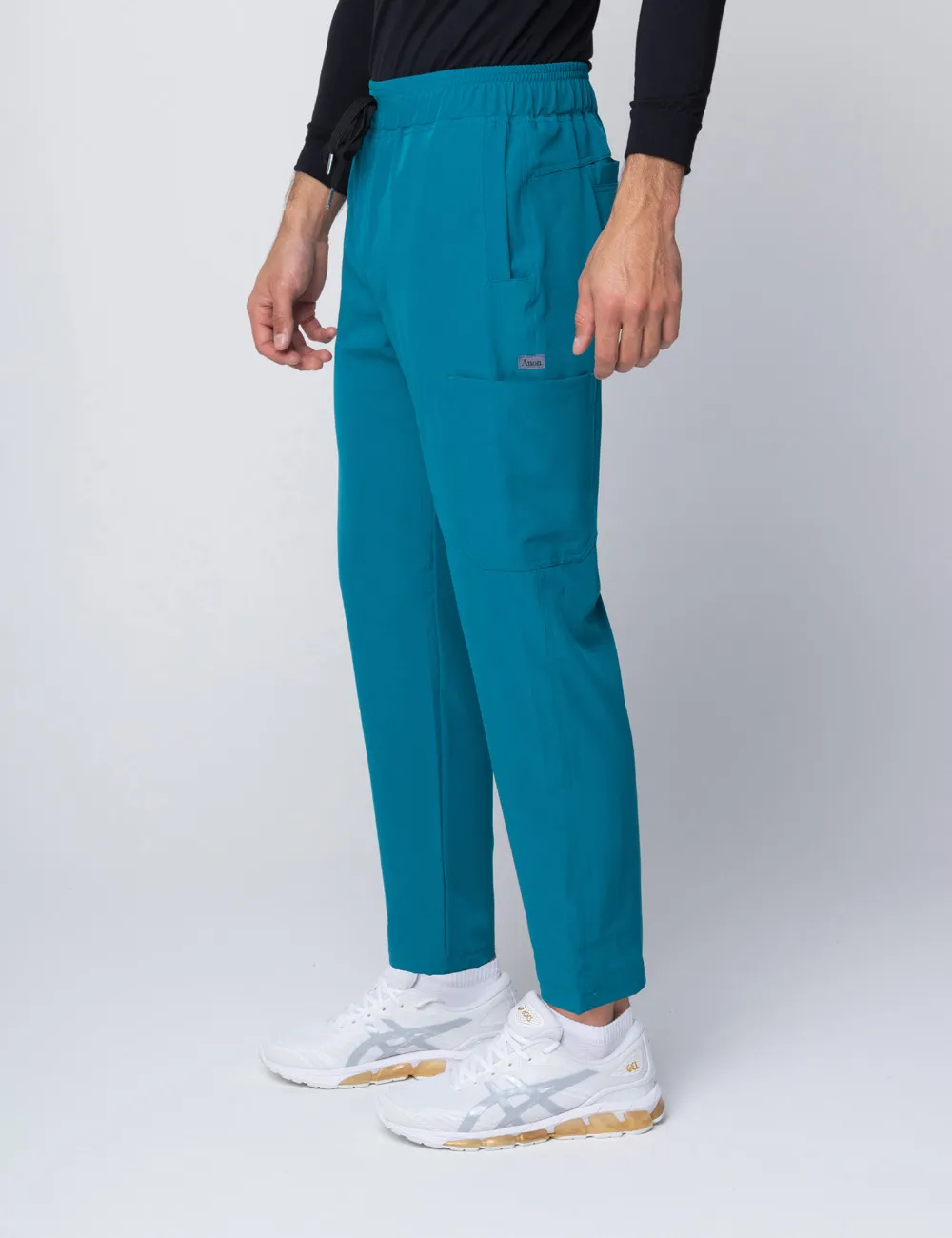 Anon Men's Scrub Pants (Stealth Collection) Poly/Spandex - Emerald Tide - XL - 1