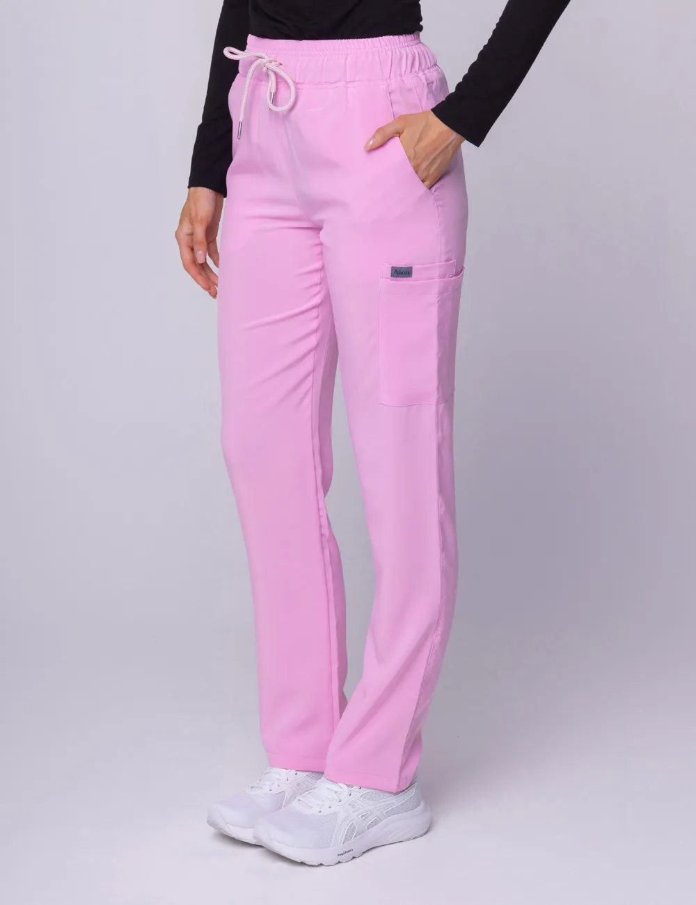 Anon Women's Scrub Pants (Whisper Collection) - Pink Frosting - XXS - 1