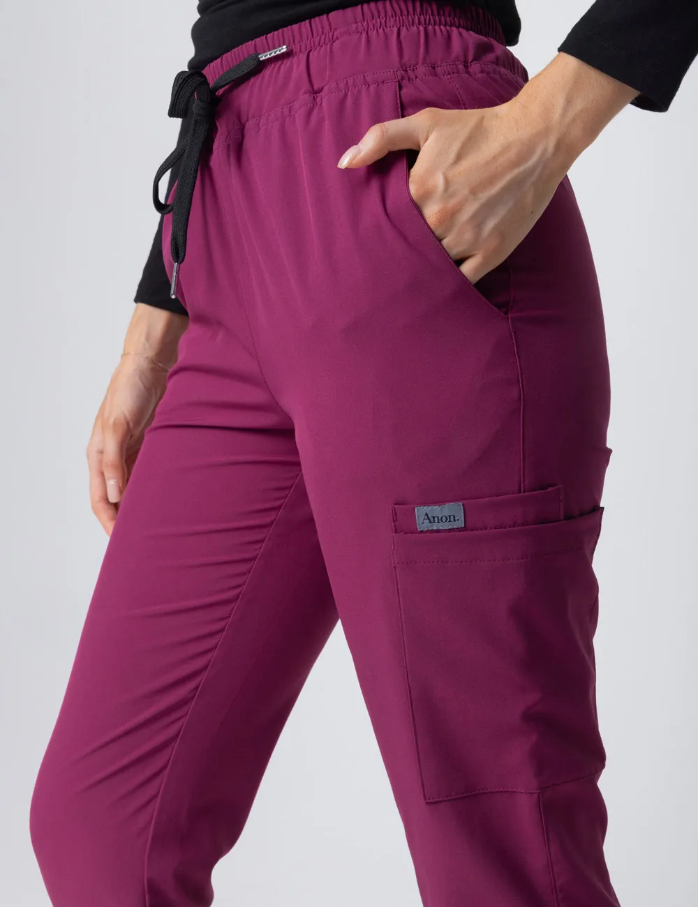Anon Women's Jogger Pants (Whisper Collection) - Exotic Plum - XXS - 1