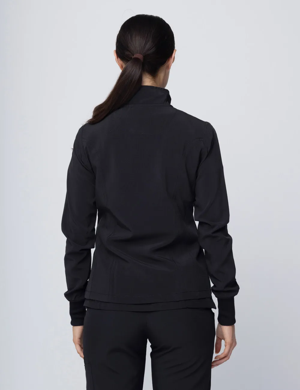 Anon Women's Warm-up Jacket - Tuxedo Black - XXS - 1