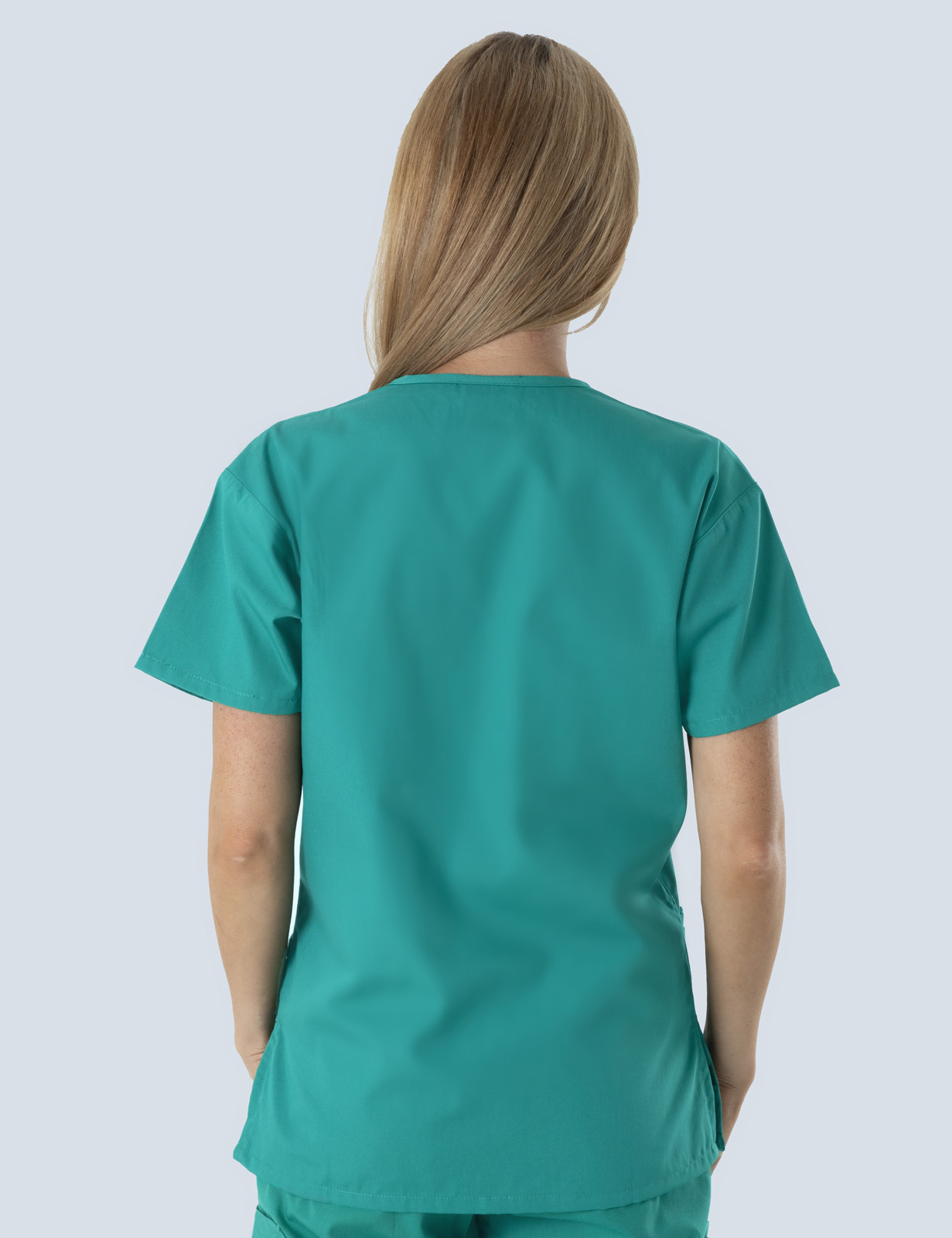 4 Pocket Scrub Top - Hunter - 5X Large - 2