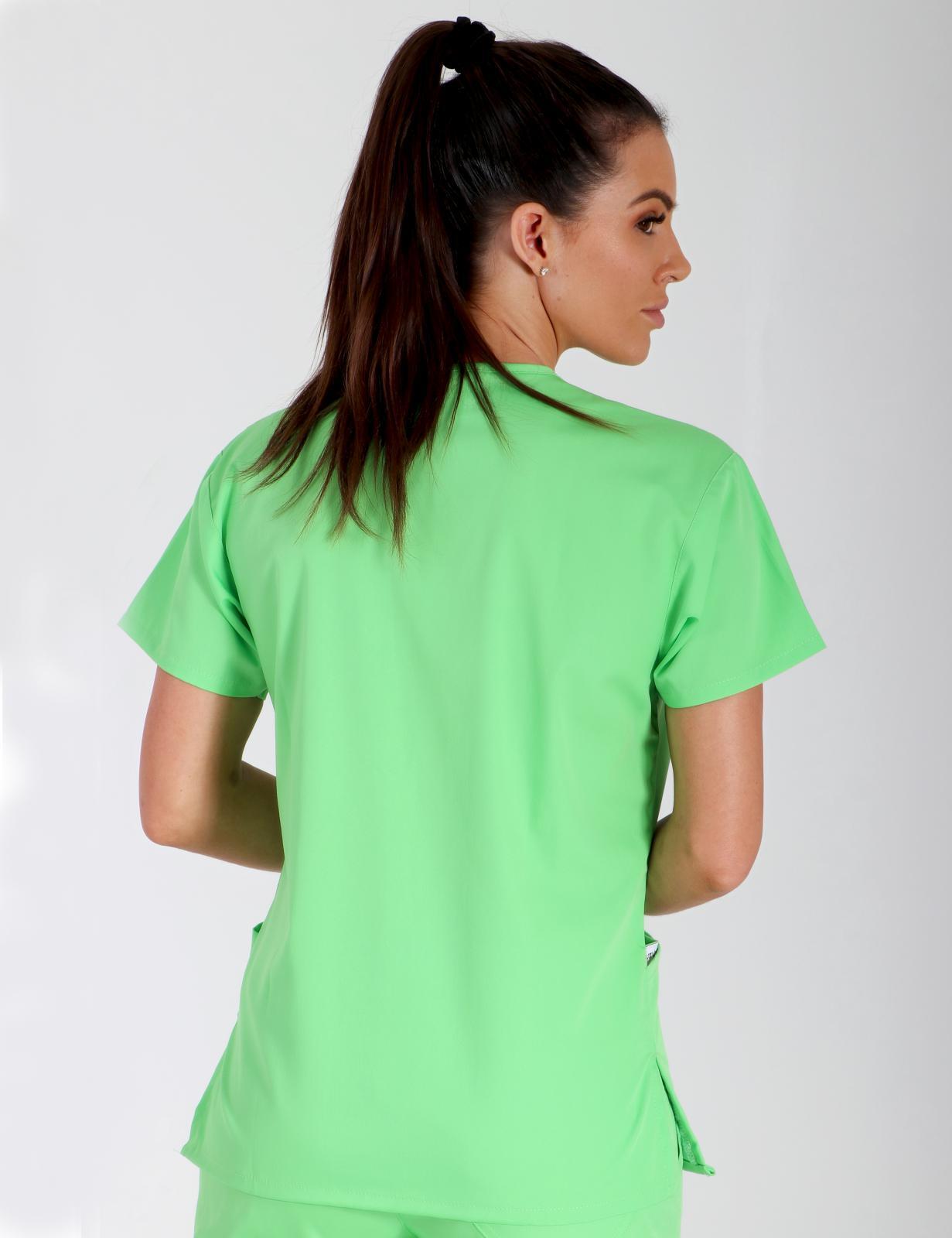 4 Pocket Scrub Top - Mint - 5X Large - 2