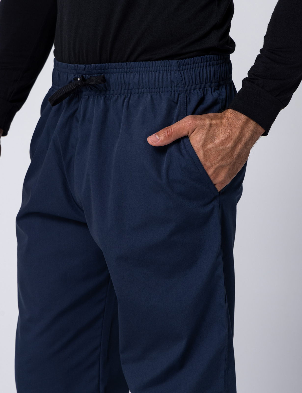 Men's Regular Cut Pants - Navy - 4X large - 2