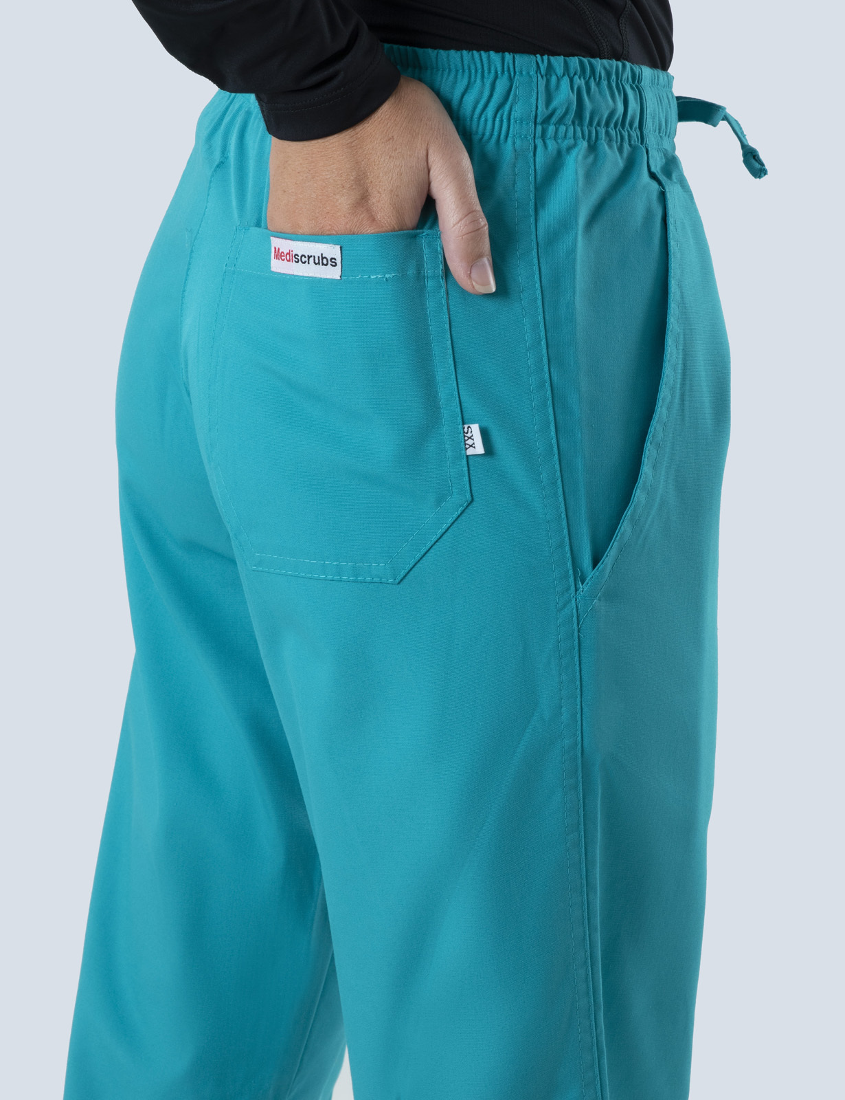 Women's Regular Cut Pants - Teal - 3X Large - 2