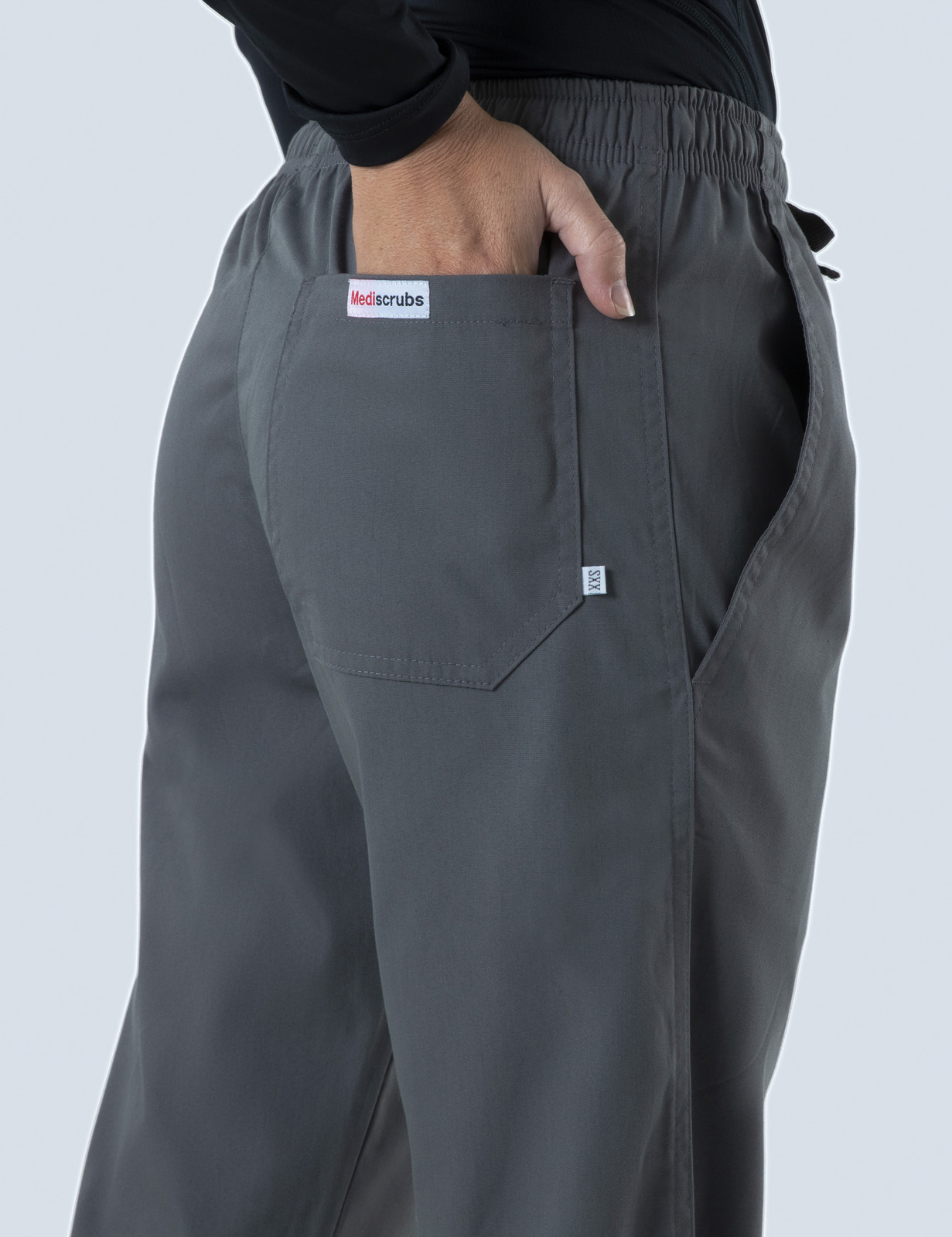 Women's Regular Cut Pants - Steel Grey - 3X Large - Tall - 2