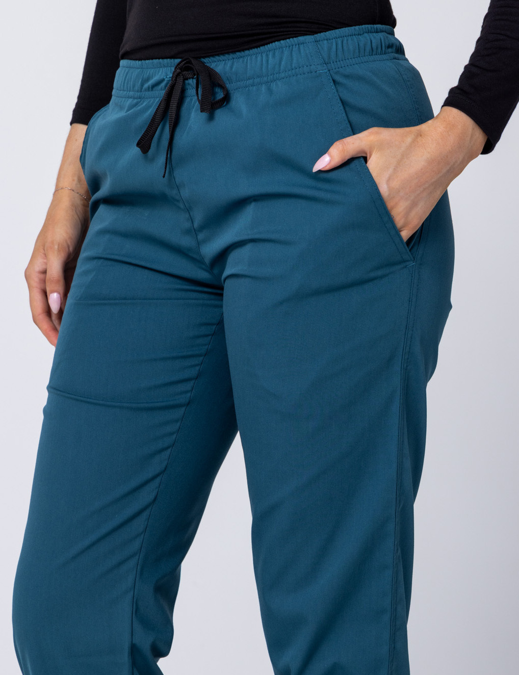 Women's Regular Cut Pants - Caribbean - Large - 2