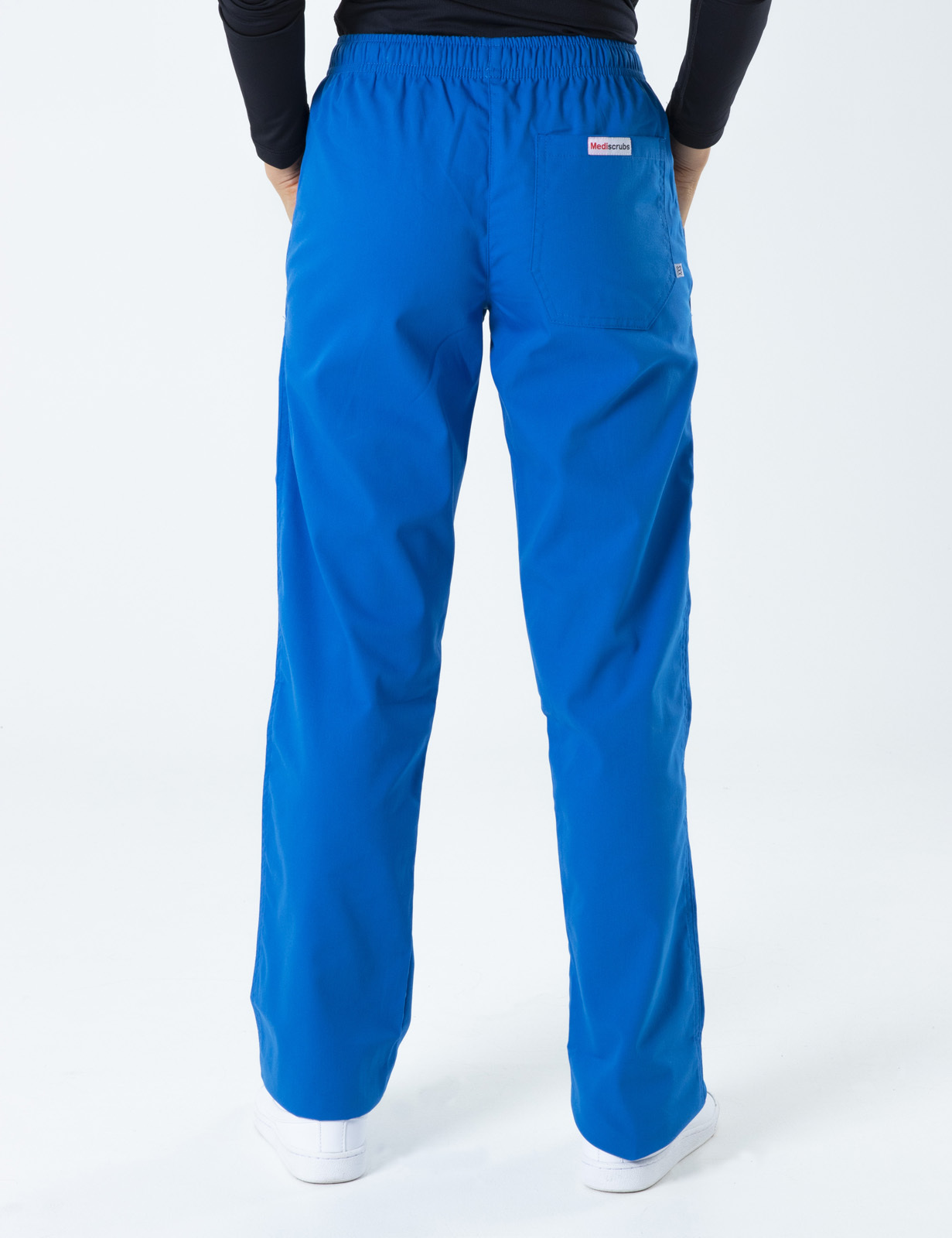 Women's Regular Cut Pants - Royal - Medium - 2