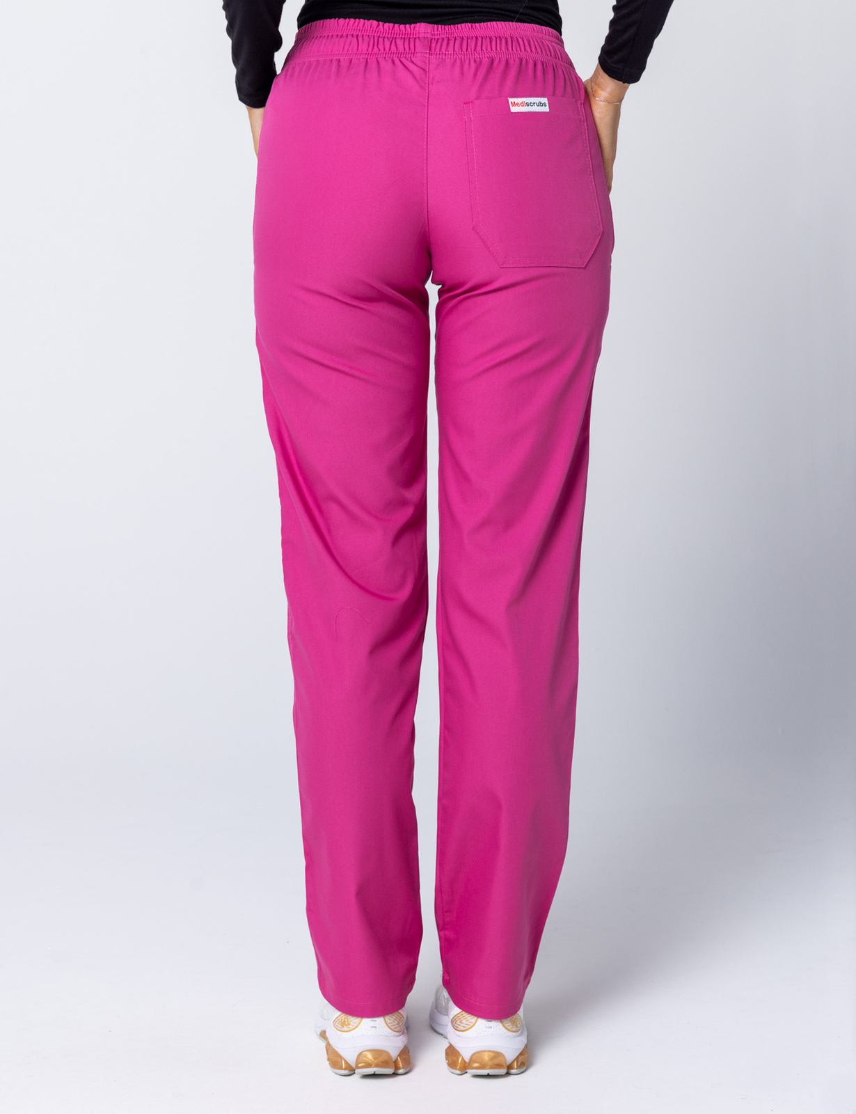 Women's Regular Cut Pants - Pink - Large - 2