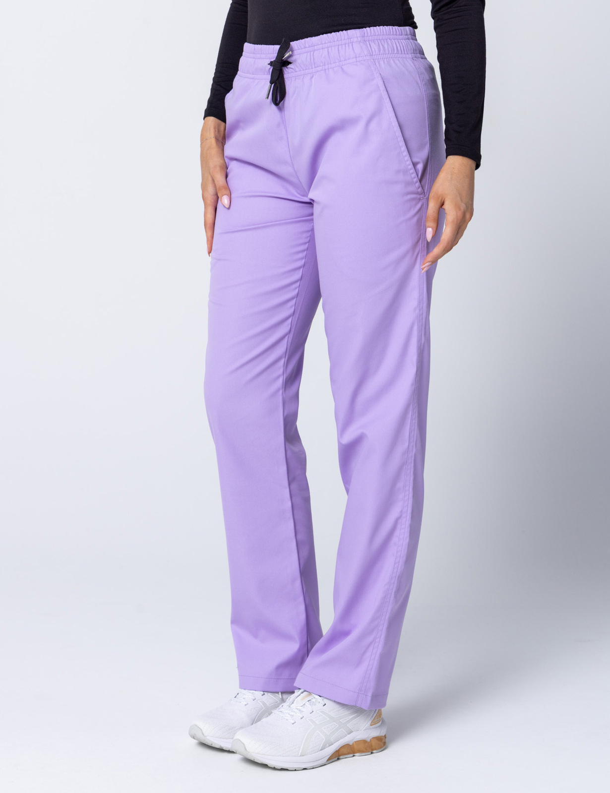 Women's Regular Cut Pants - Lilac - X Small - 2