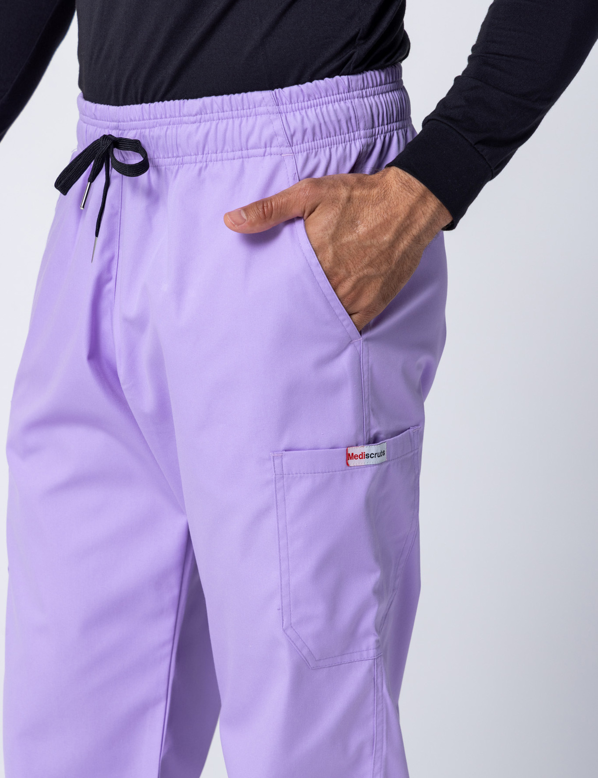 Men's Regular Cut Pants - Lilac - 4X large - 2