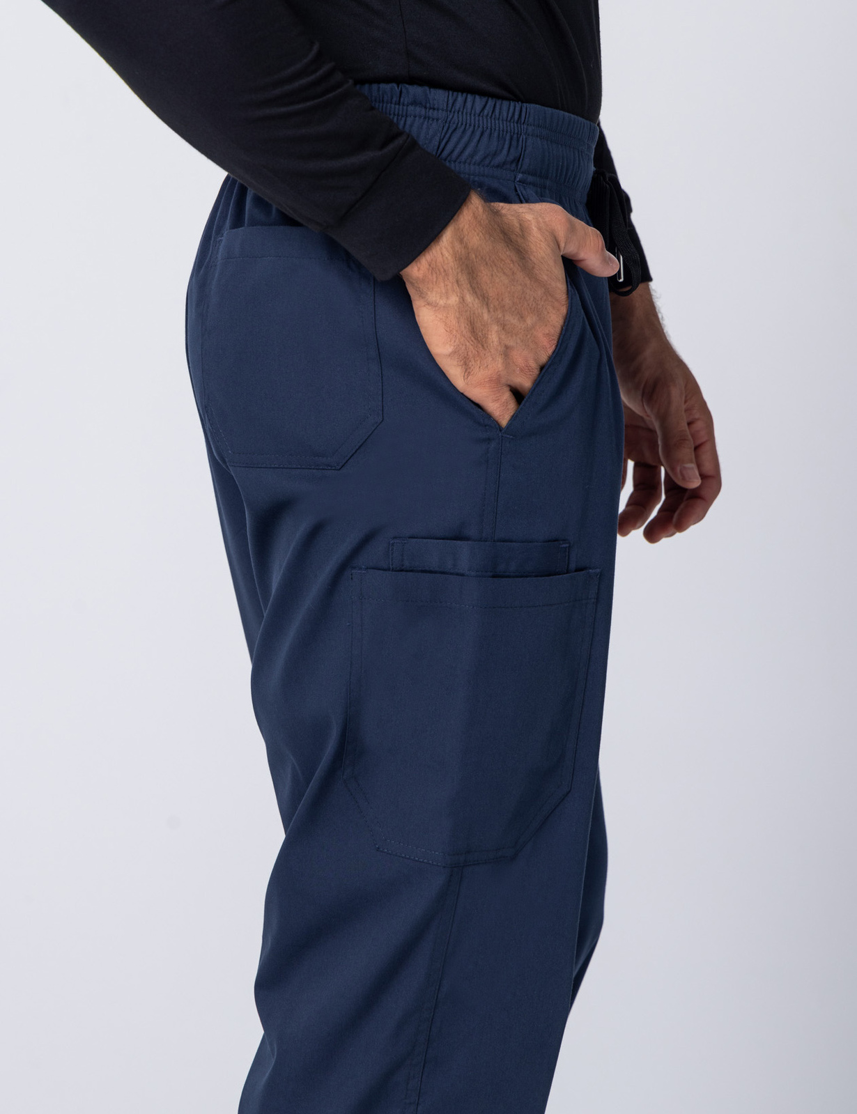 Men's Cargo Performance Pants - Navy - 4X large - 2