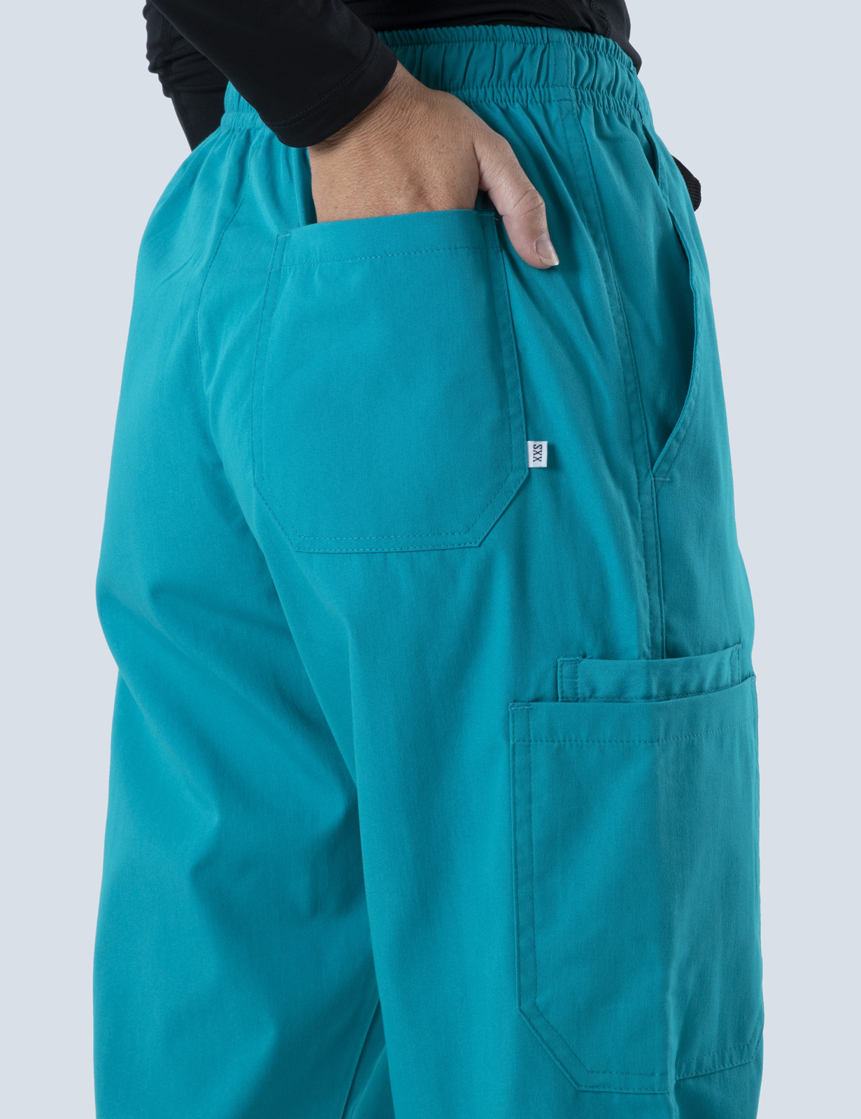 Women's Cargo Performance Pants - Teal - 3X Large - 2